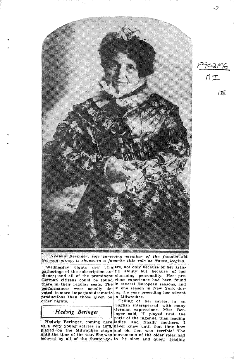  Source: Milwaukee Sentinel Topics: Architecture Date: 1933-04-30