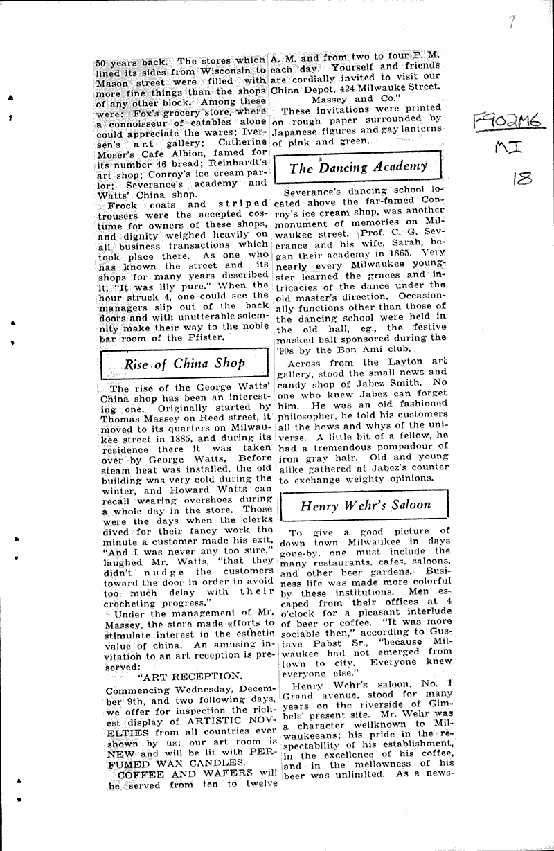  Source: Milwaukee Sentinel Topics: Architecture Date: 1933-04-30