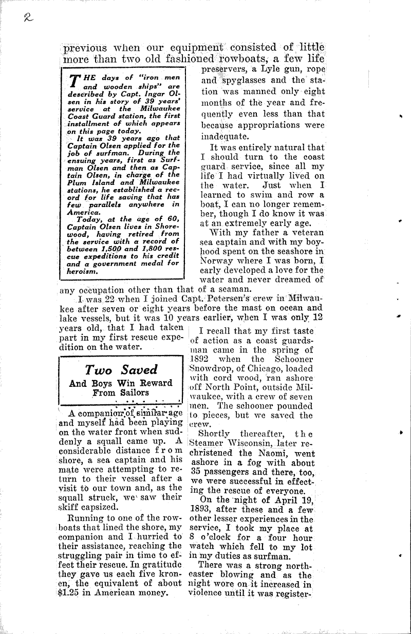  Source: Milwaukee Sentinel Date: 1931-11-08