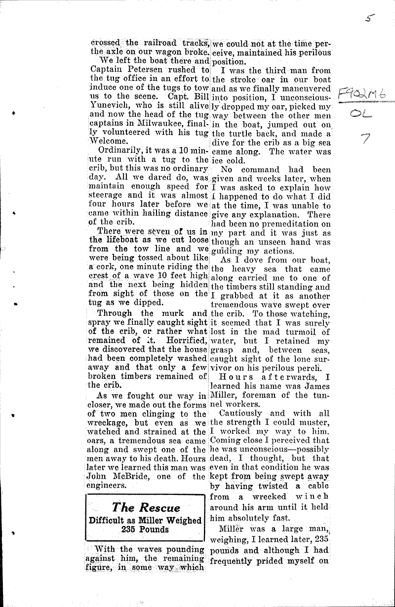  Source: Milwaukee Sentinel Date: 1931-11-08