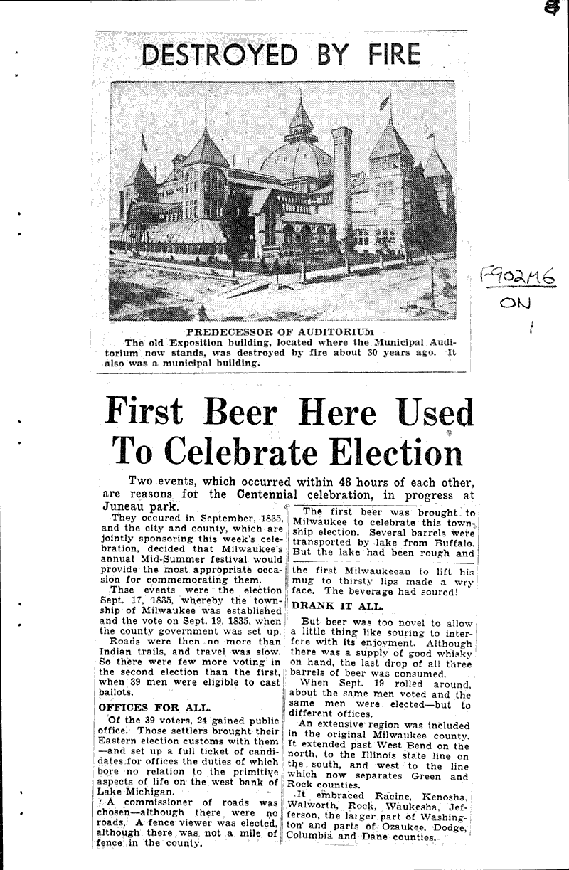  Source: Wisconsin News Date: 1935-07-17