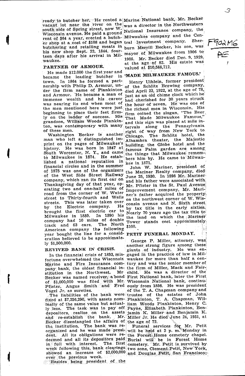  Source: Milwaukee Sentinel Topics: Industry Date: 1932-12-03