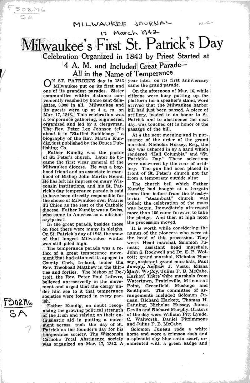  Source: Milwaukee Journal Topics: Social and Political Movements Date: 1942-03-17