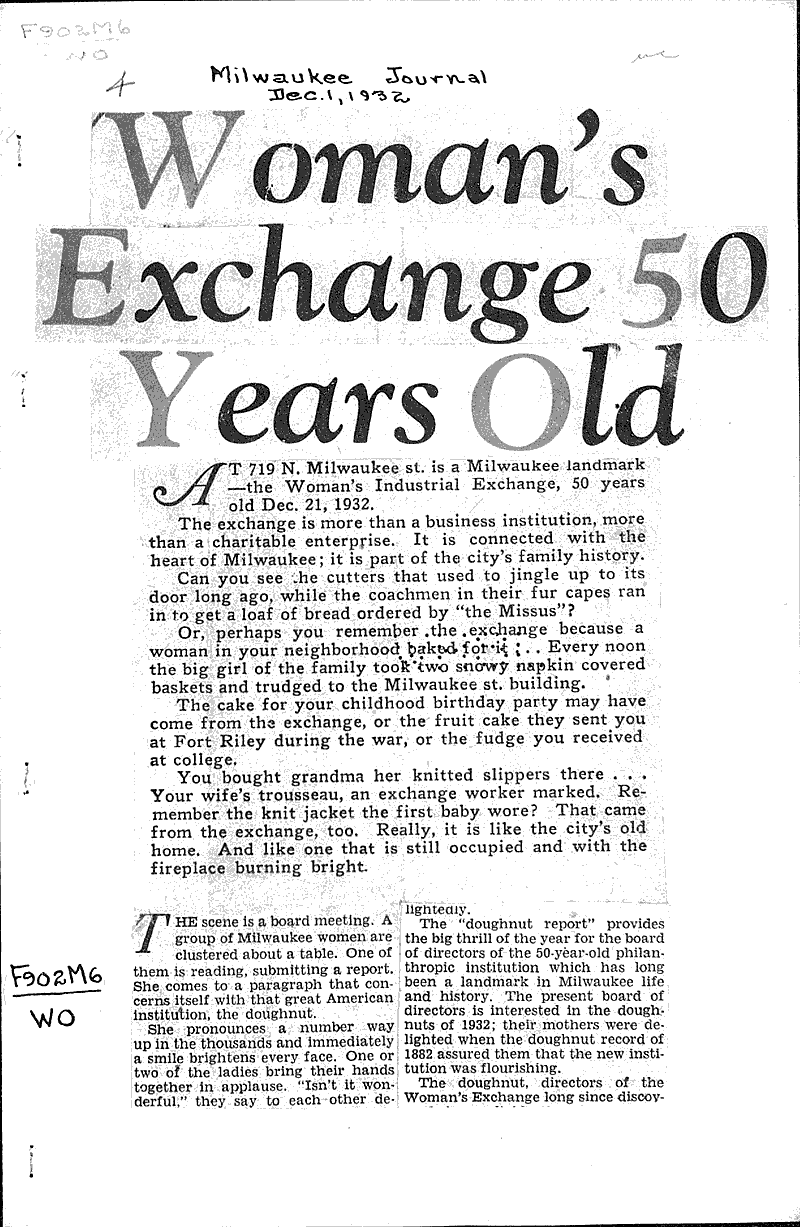  Source: Milwaukee Journal Topics: Industry Date: 1932-12-01