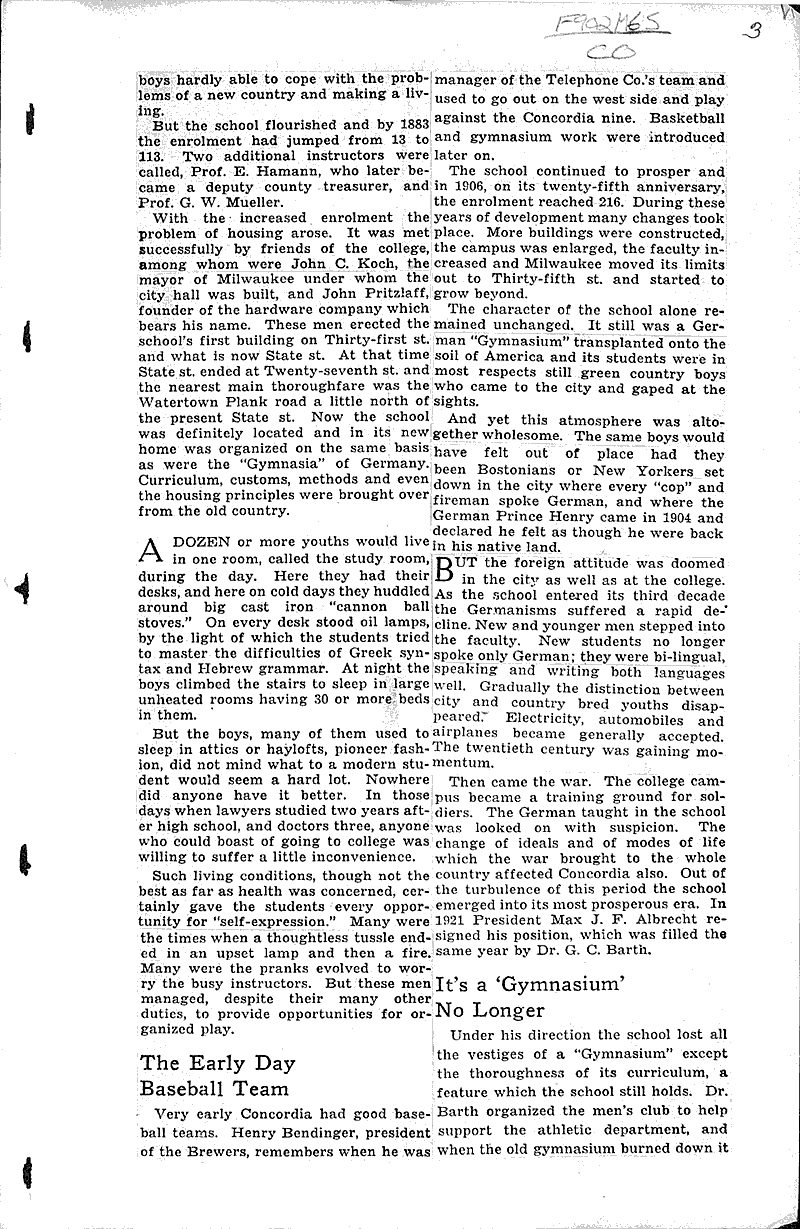  Source: Milwaukee Journal Topics: Education Date: 1935-09-08
