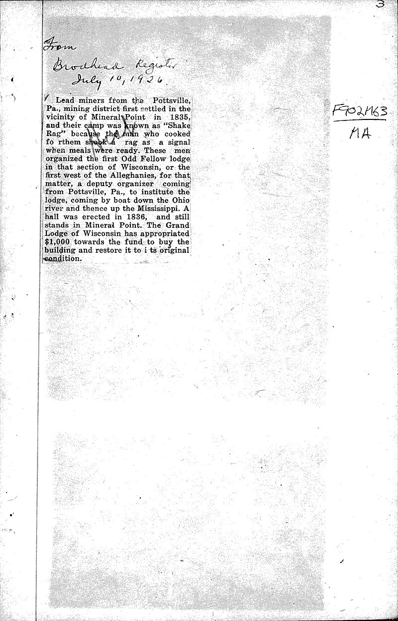  Source: Milwaukee Sunday Journal Topics: Architecture Date: 1926-03-28
