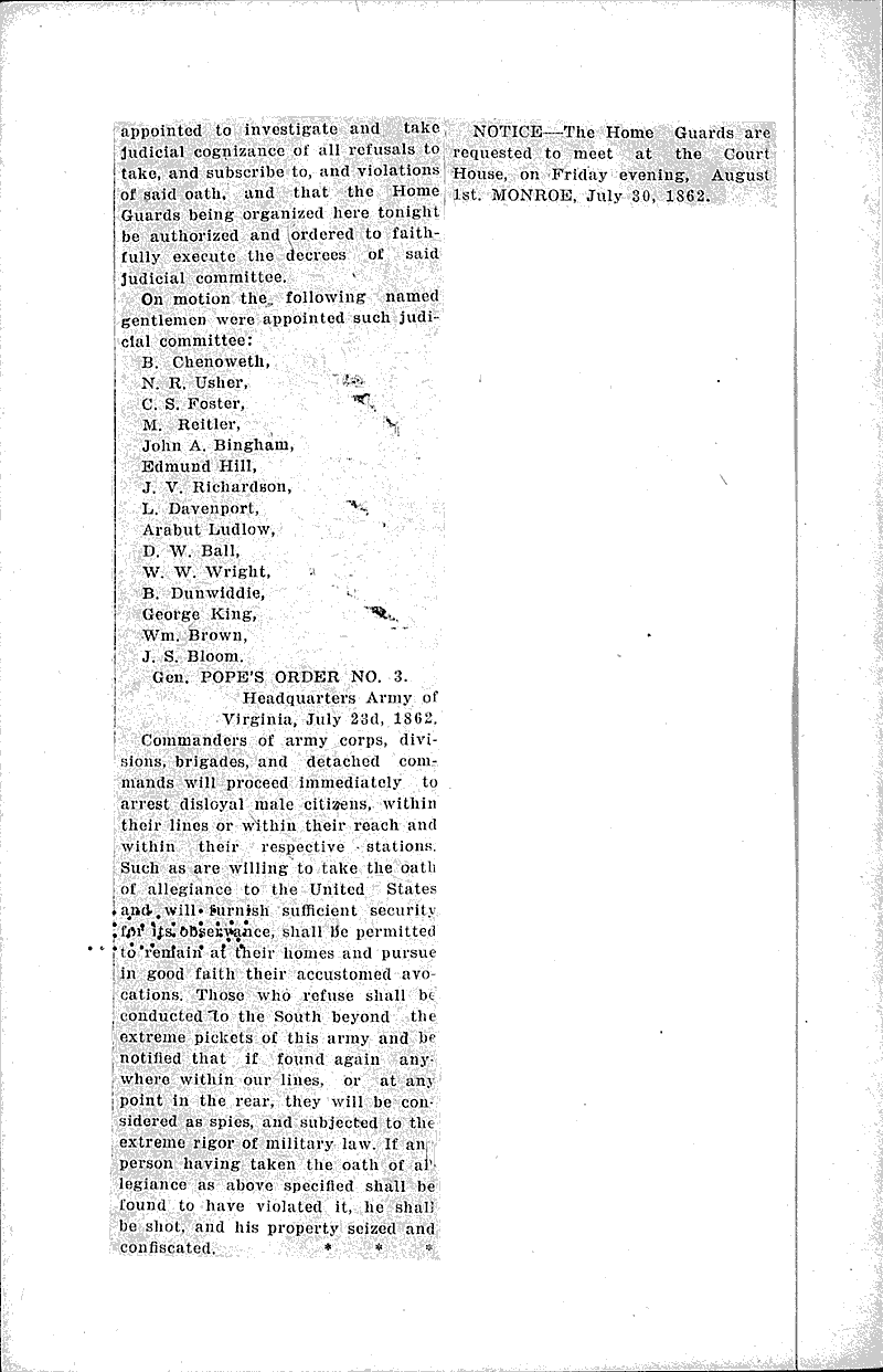  Source: Monroe Times Topics: Government and Politics Date: 1918-08-24