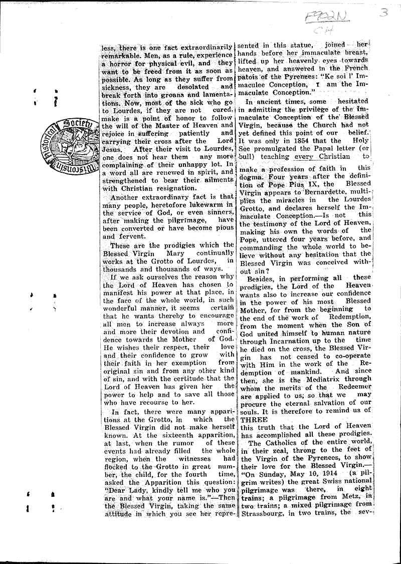  Source: Ashland Daily Press Topics: Church History Date: 1925-06-01