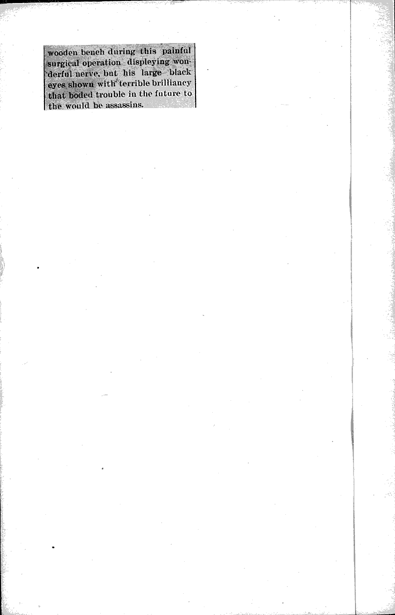 In early days when Neenah was an infant Newspaper Article/Clipping