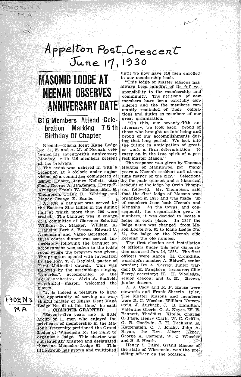  Source: Appleton Post-Crescent Topics: Architecture Date: 1930-06-17