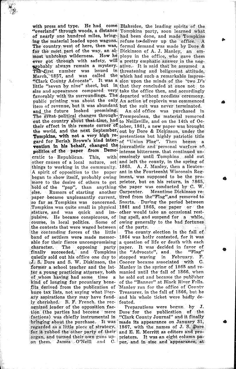  Source: Neillsville Press Date: 1925-01-01