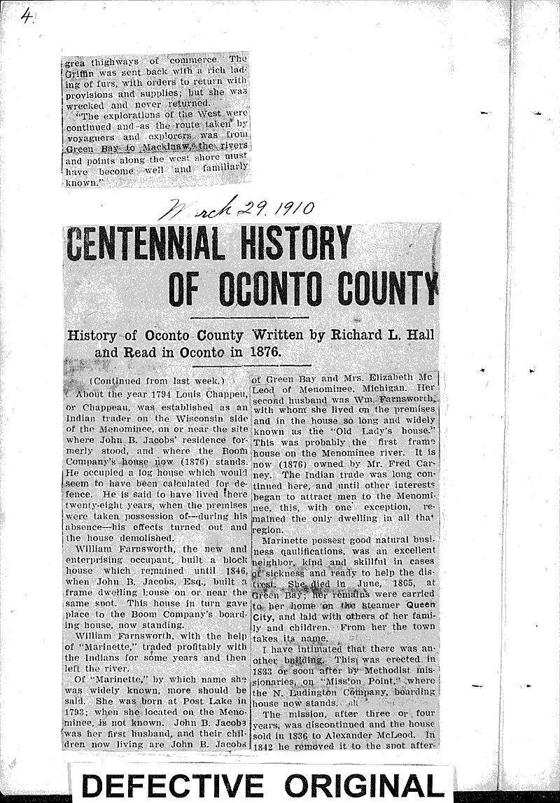  Source: Marinette Eagle-Star Date: 1910-03-22