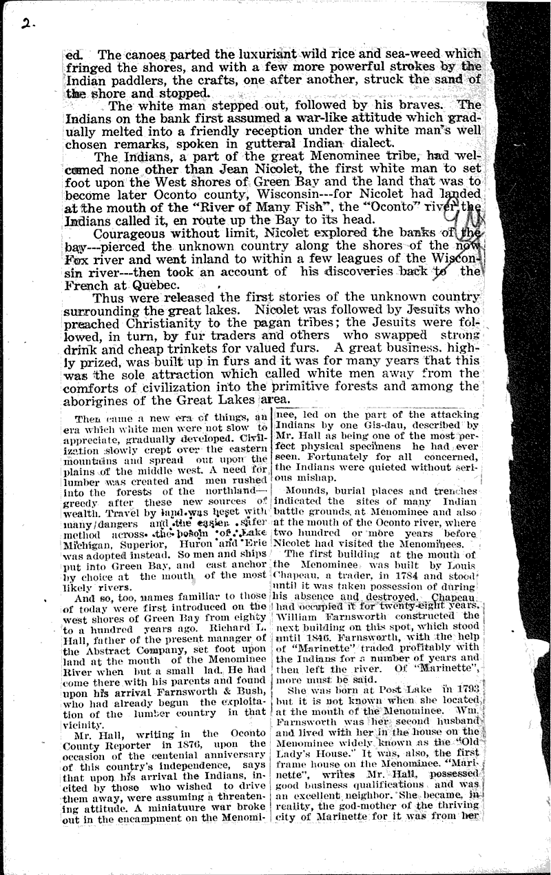  Source: Oconto Reporter Date: 1921-11-21