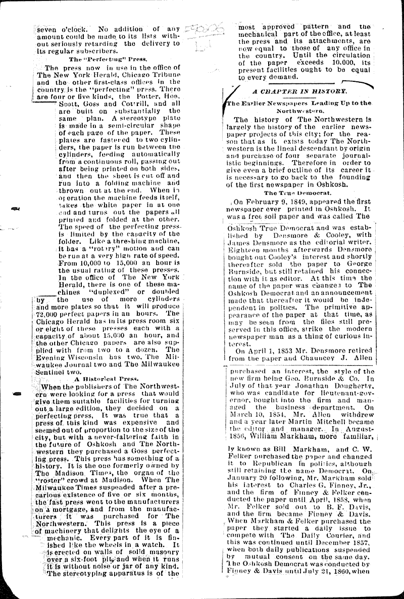  Source: Oshkosh Daily Northwestern Topics: Architecture Date: 1894-11-24