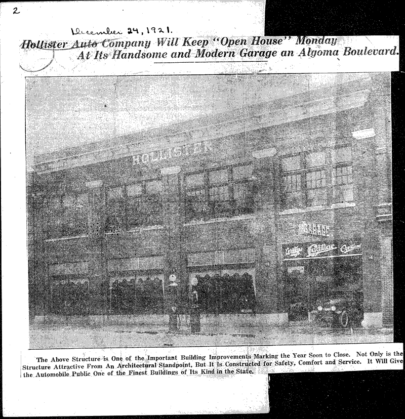 Site is historic Newspaper Article/Clipping Wisconsin Historical