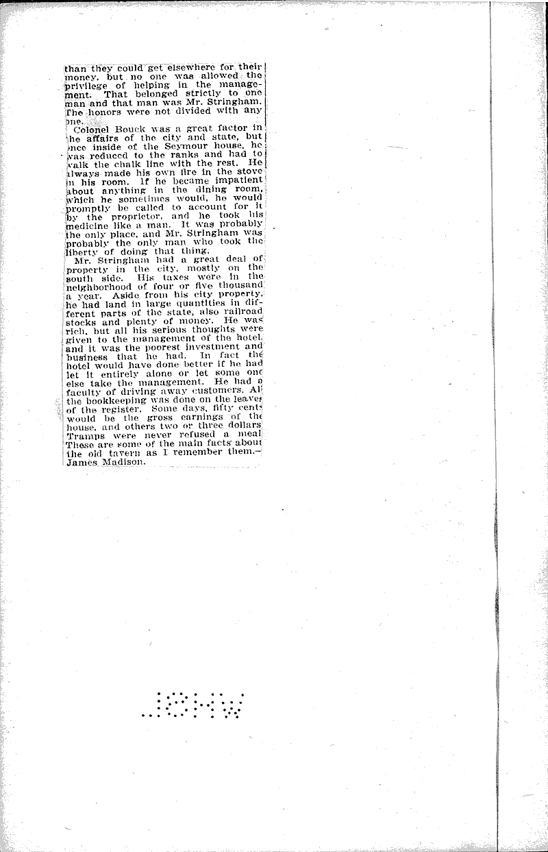  Source: Oshkosh Northwestern Topics: Architecture Date: 1916-02-15