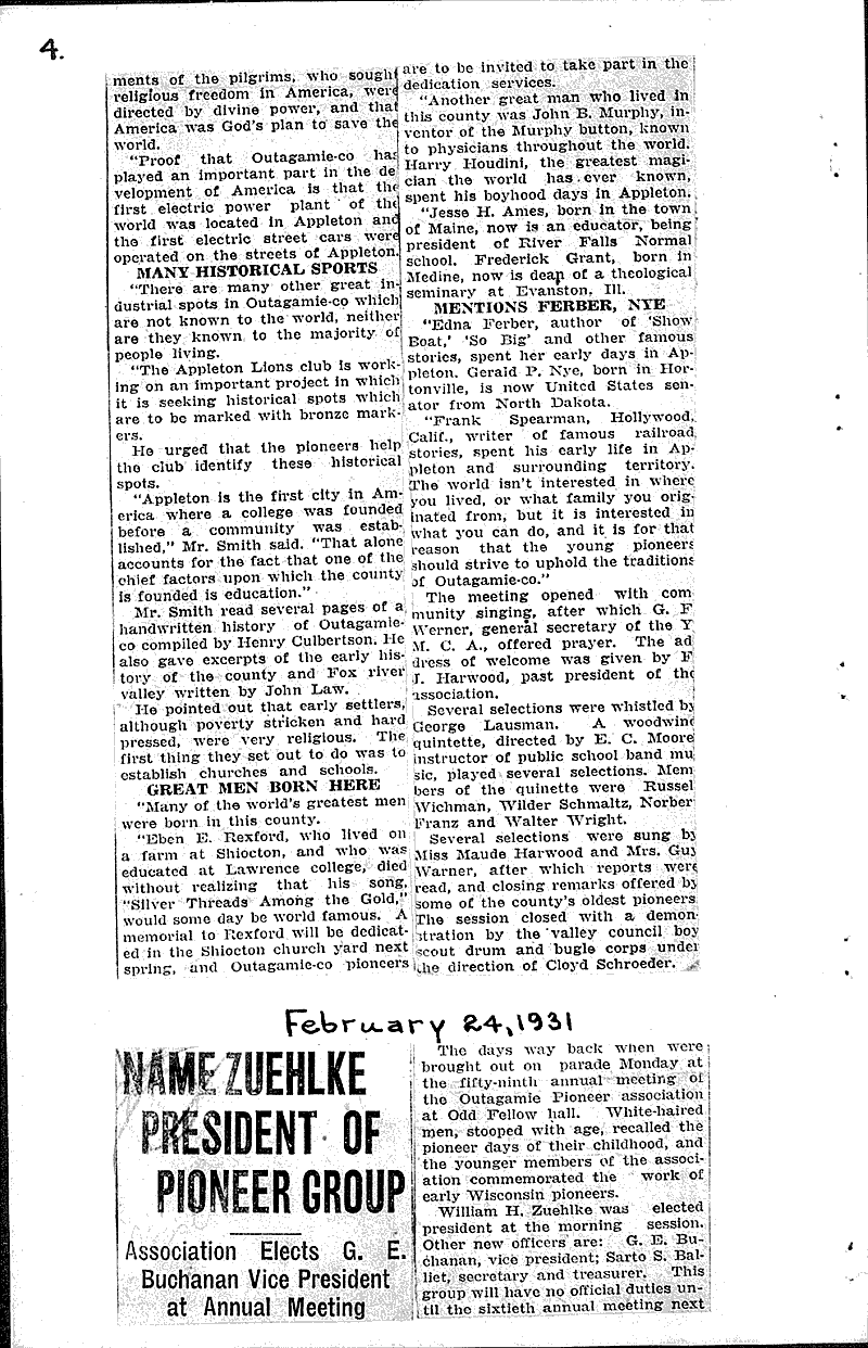  Source: Appleton Post-Crescent Topics: Social and Political Movements Date: 1929-02-23
