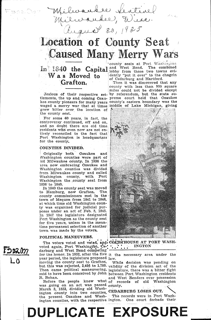  Source: Milwaukee Sentinel Topics: Government and Politics Date: 1935-08-30