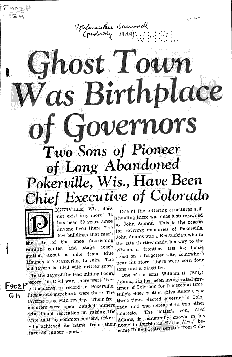  Source: Milwaukee Journal