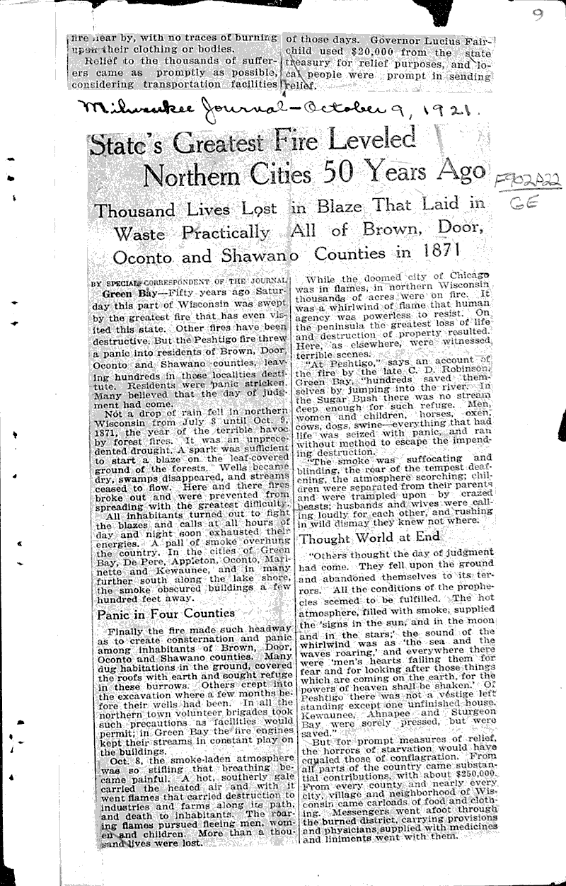  Source: Peshtigo Times Date: 1921-10-06