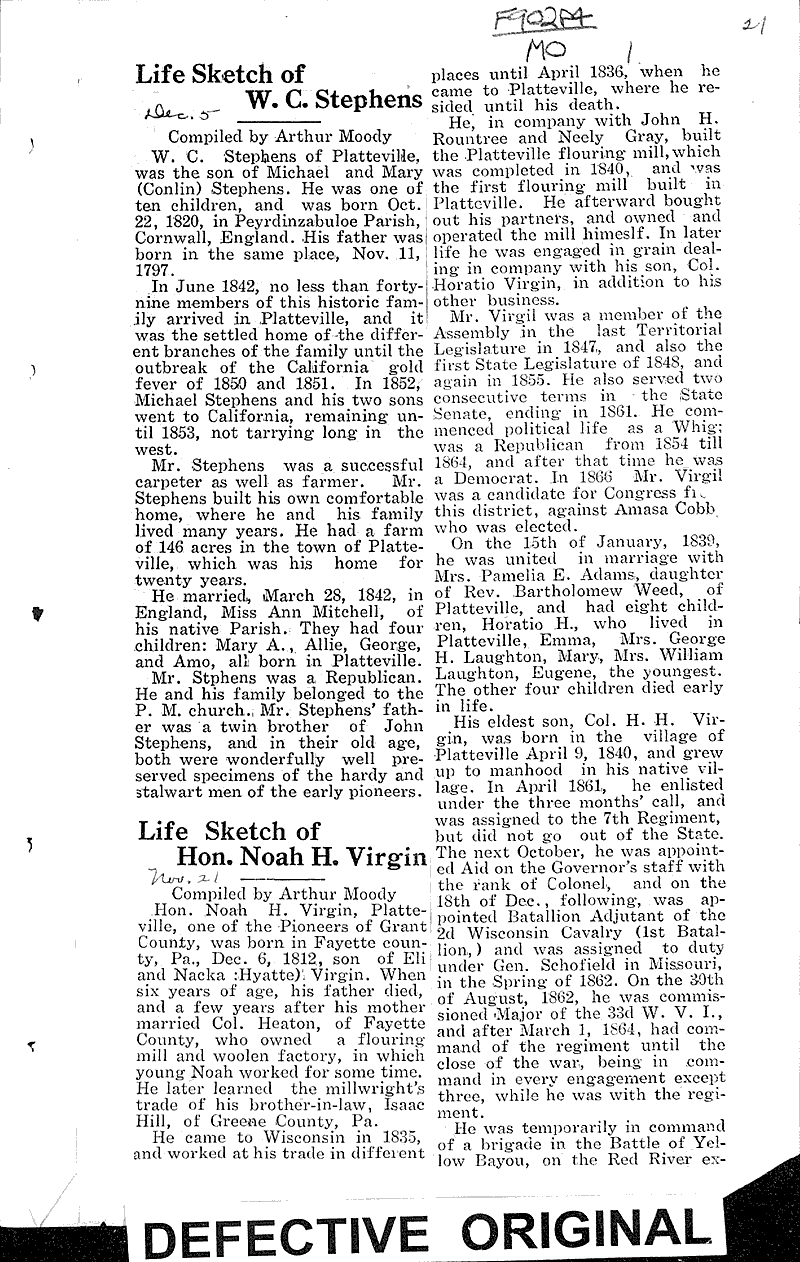  Source: Platteville Witness Date: 1934-11-07