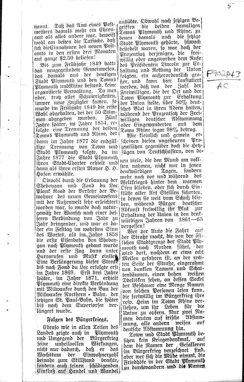  Source: Milwaukee Herold Date: 1925-05-02