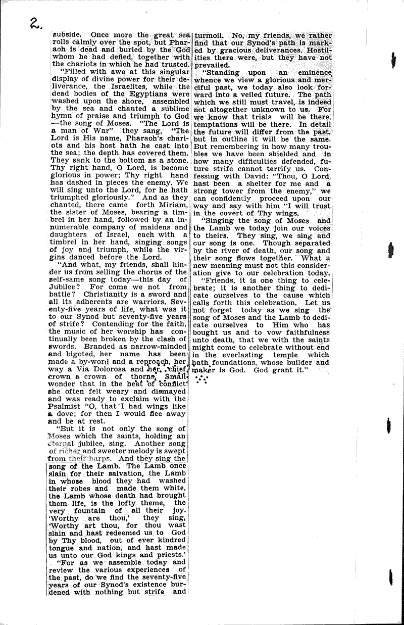  Source: Sheboygan Daily Press Topics: Church History Date: 1933-09-25