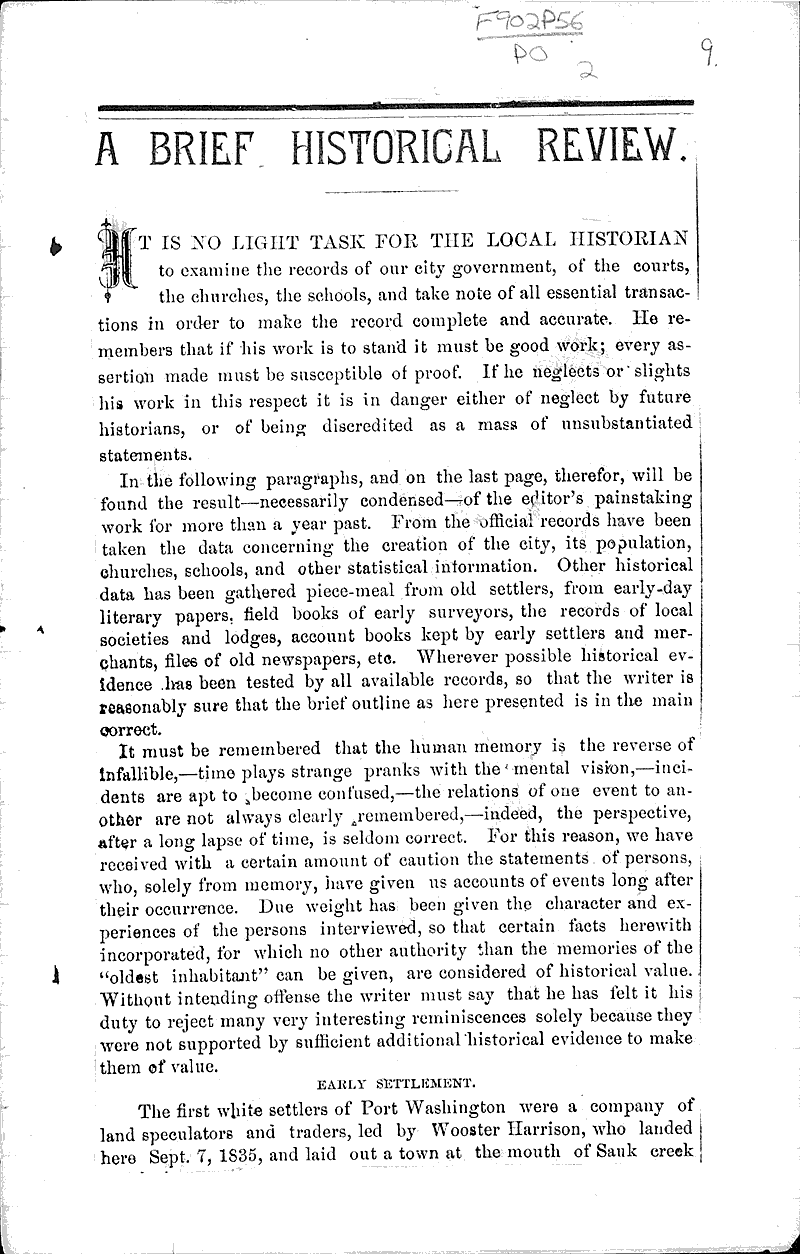  Source: Port Washington Star Date: 1898-07-04