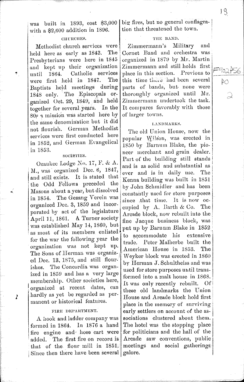  Source: Port Washington Star Date: 1898-07-04