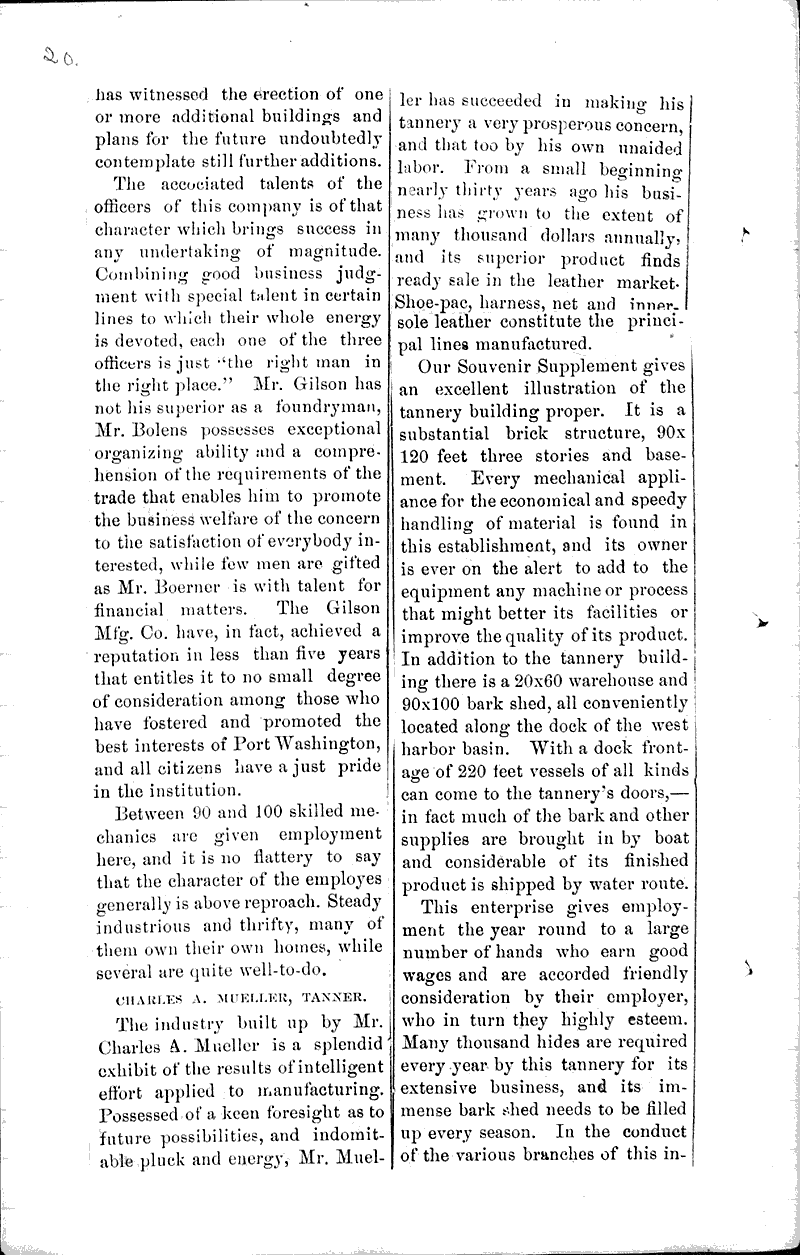  Source: Port Washington Star Date: 1898-07-04