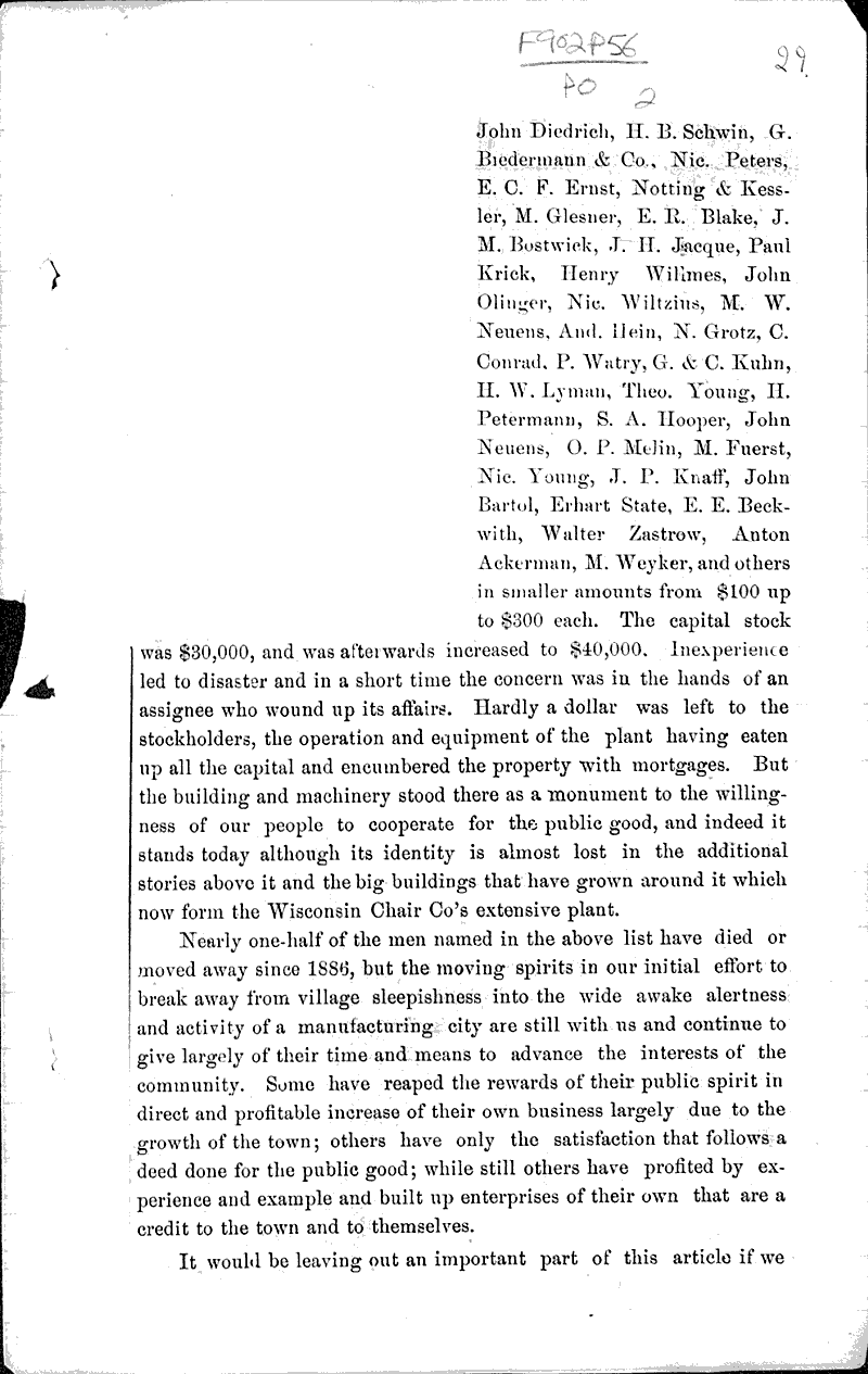  Source: Port Washington Star Date: 1898-07-04