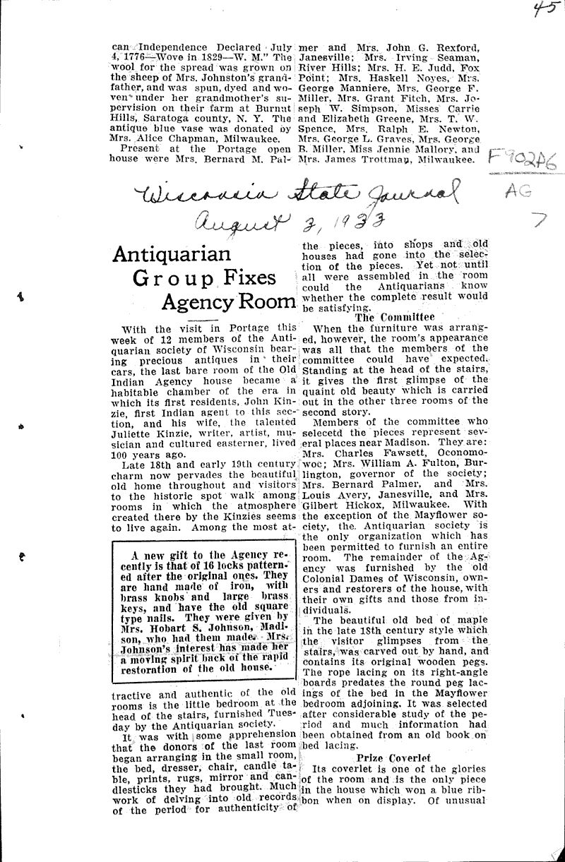  Source: Capital Times Topics: Indians and Native Peoples Date: 1932-10-05