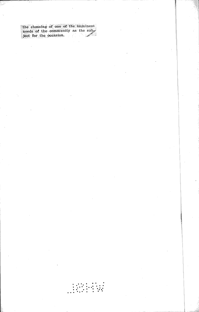  Source: Portage Democrat Topics: Immigrants Date: 1915-03-03