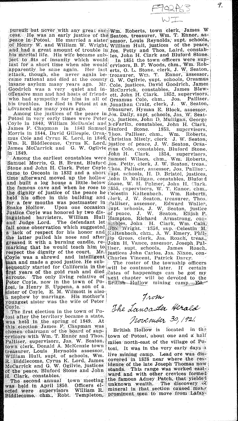  Source: Lancaster Herald Topics: Industry Date: 1921-03-02