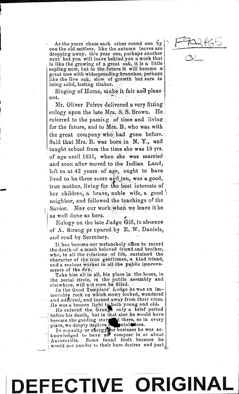  Topics: Social and Political Movements Date: 1875-02-10