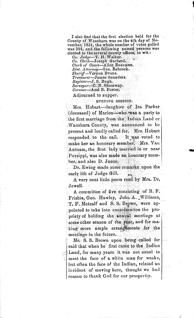  Topics: Social and Political Movements Date: 1875-02-10