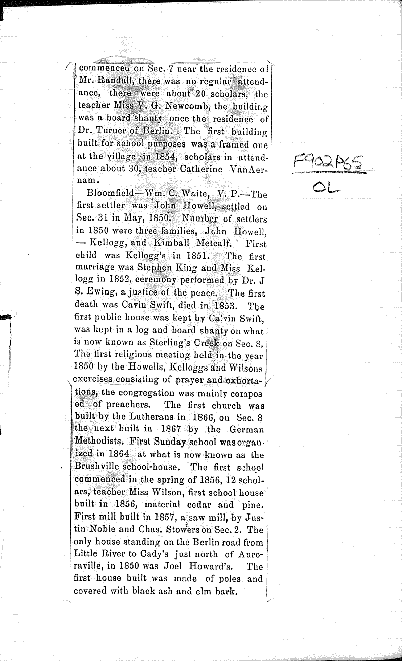  Topics: Social and Political Movements Date: 1875-02-10