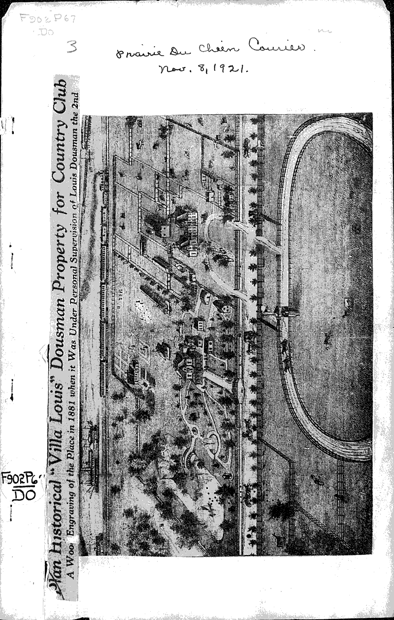  Source: Prairie du Chien Courier Topics: Architecture Date: 1921-11-08