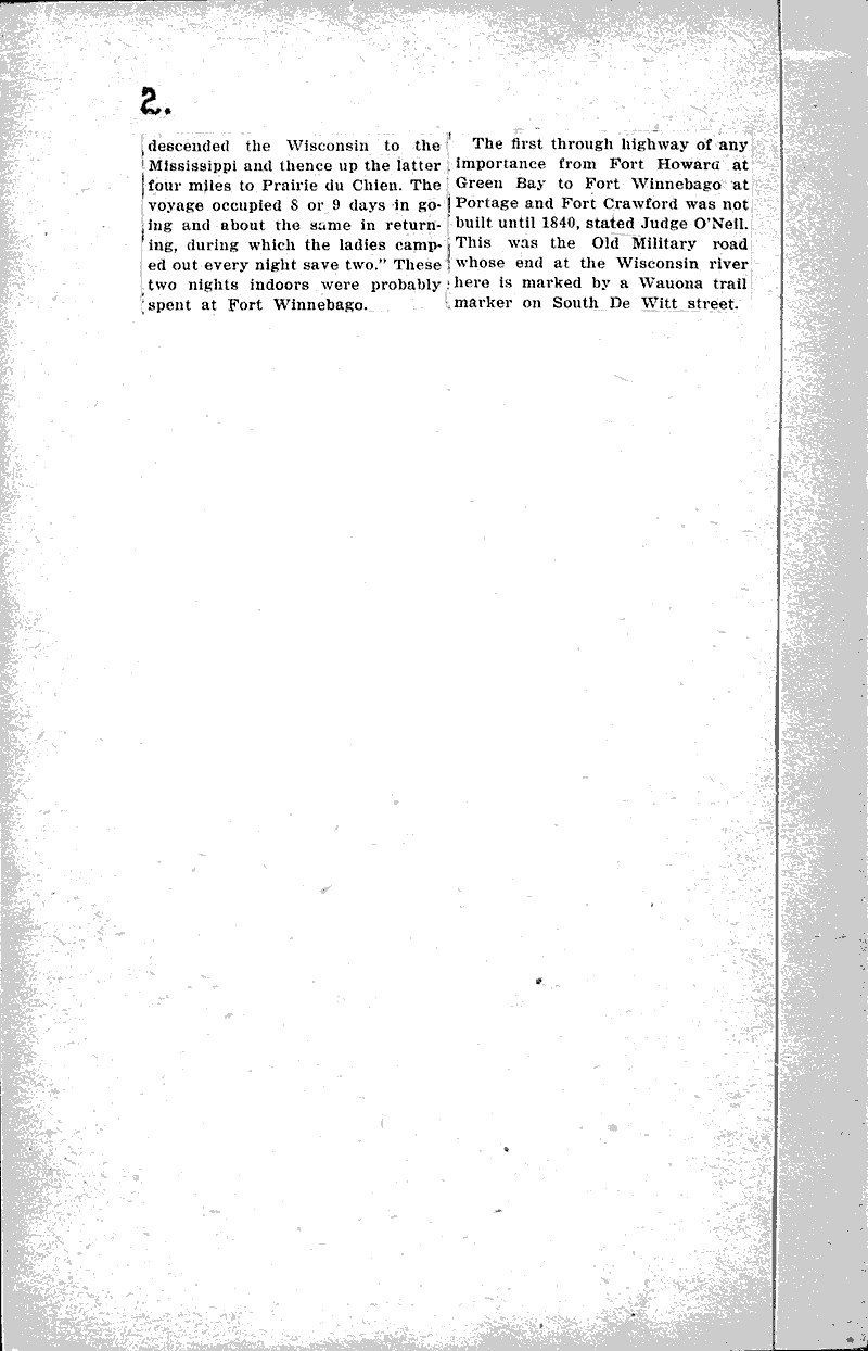  Source: Portage Democrat Topics: Transportation Date: 1927-09-17