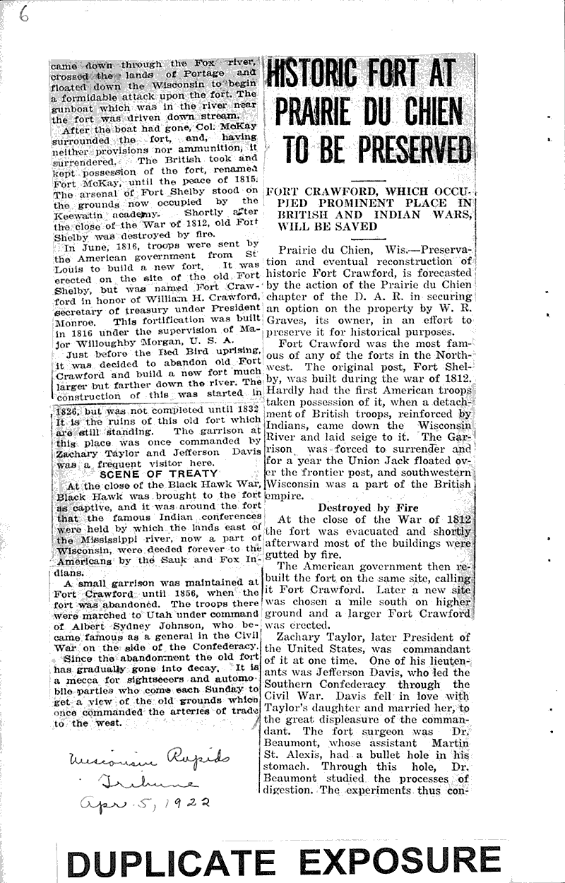  Source: Wisconsin State Journal Topics: Architecture Date: 1922-03-26