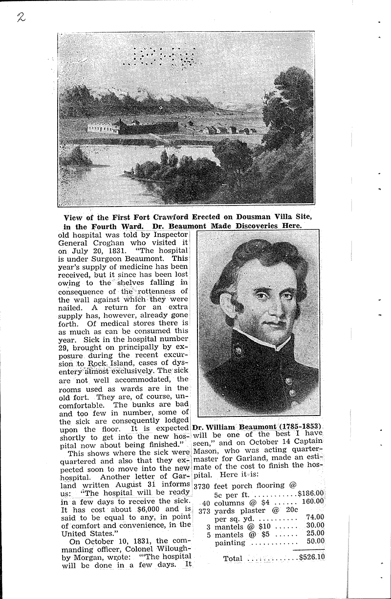  Source: Prairie du Chien Courier Topics: Architecture Date: 1935-02-22