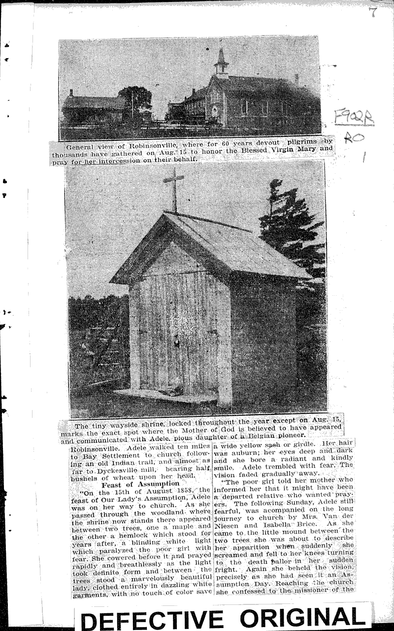  Source: Green Bay Gazette Date: 1925-08-13