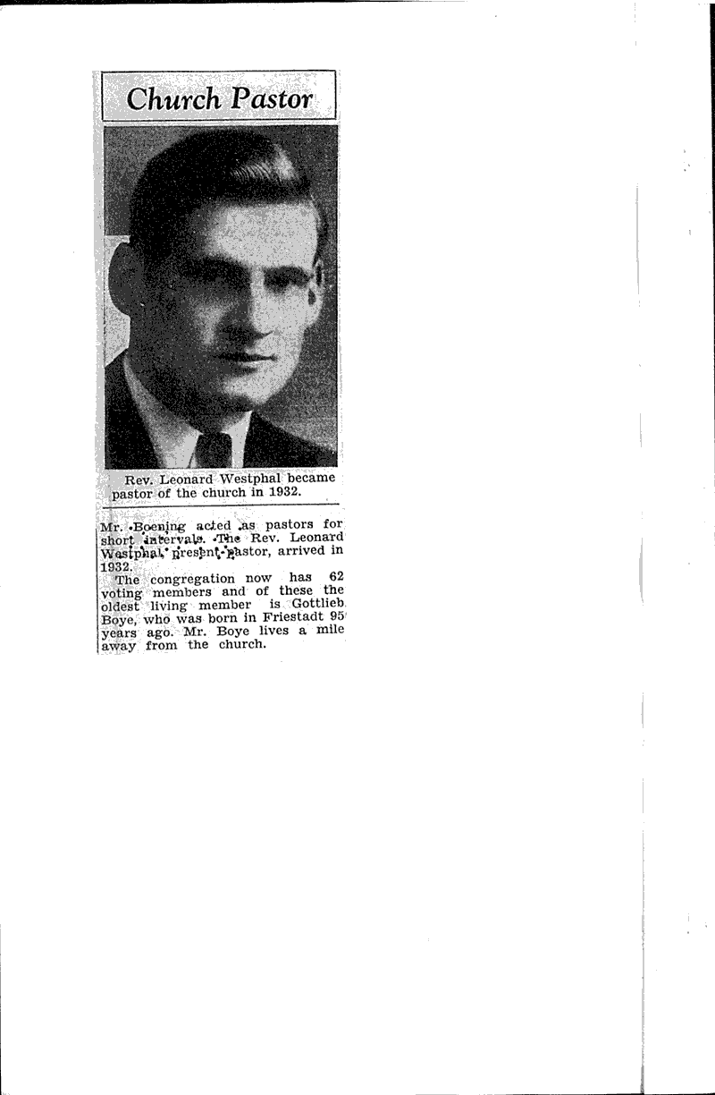  Source: Sheboygan Daily Press Topics: Church History Date: 1935-09-09