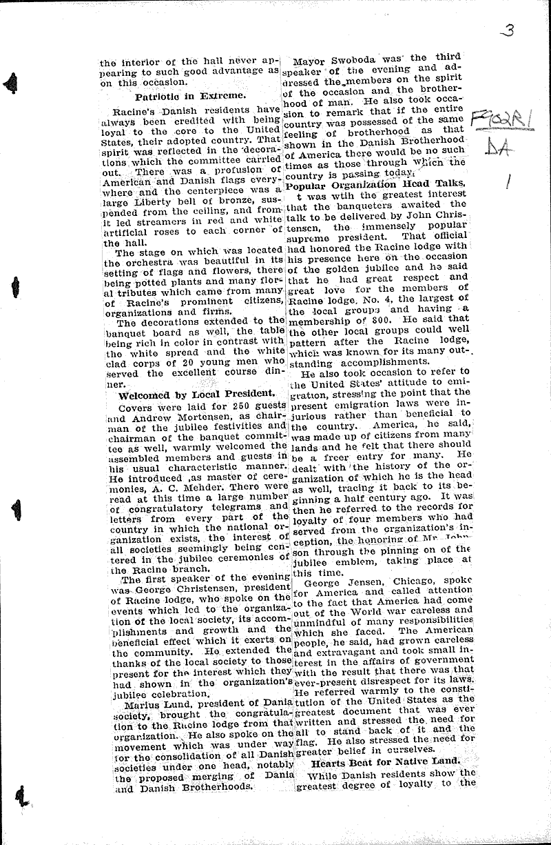  Source: Racine Journal-News Topics: Social and Political Movements Date: 1932-01-04