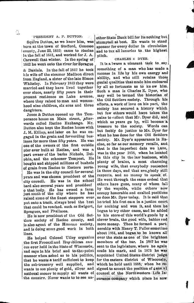  Source: Racine Times Date: 1896-06-17