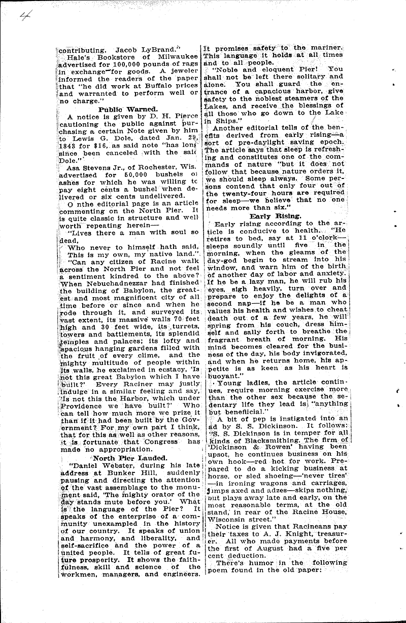  Source: Racine Journal Date: 1923-03-31