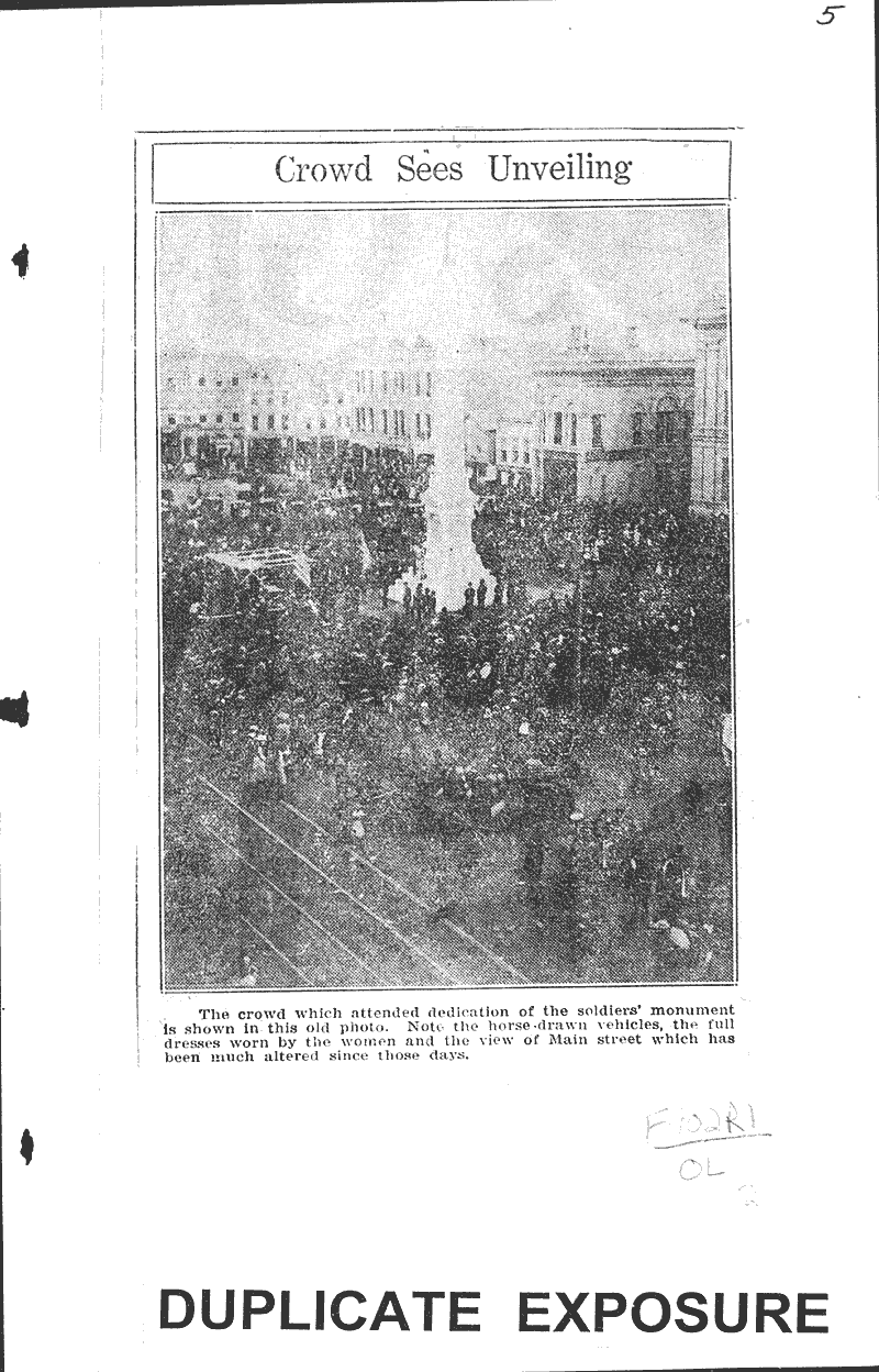 "Old timer" recalls days when the streets of Racine were unlighted