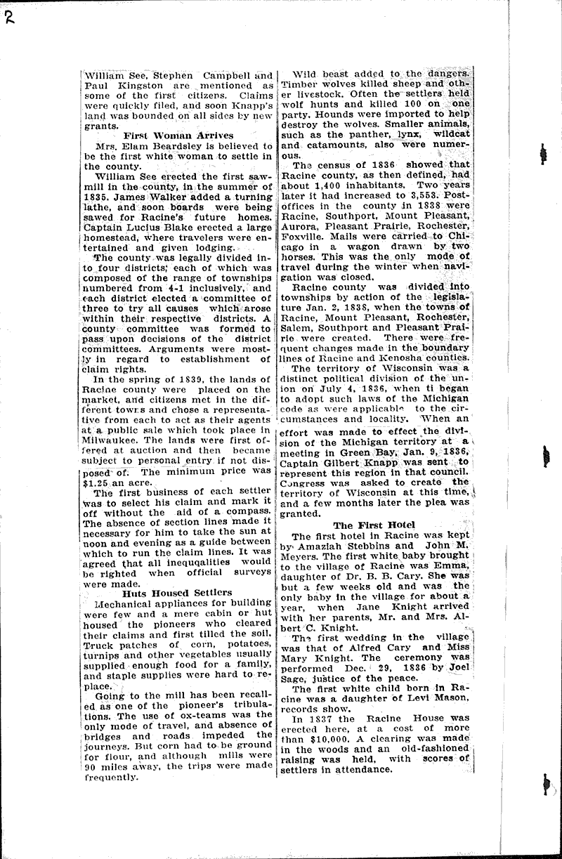  Source: Racine Times Call Date: 1929-06-18