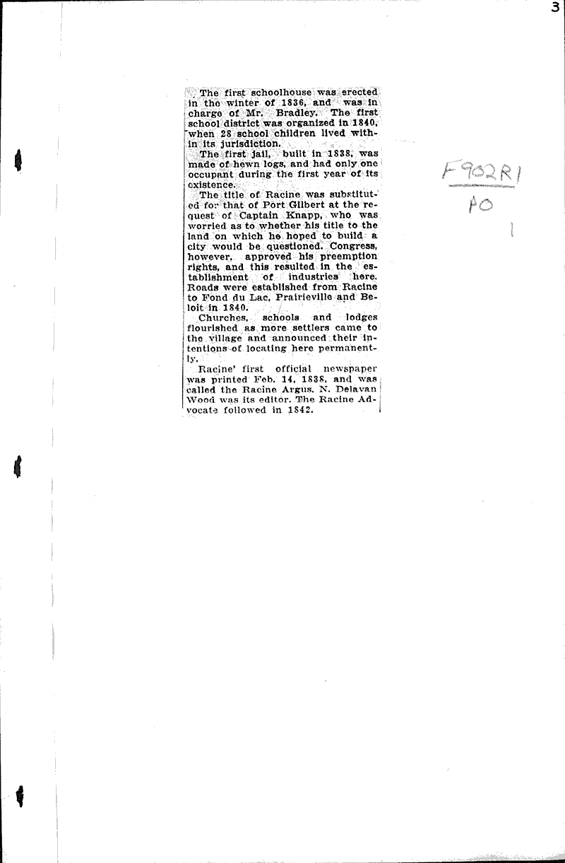  Source: Racine Times Call Date: 1929-06-18