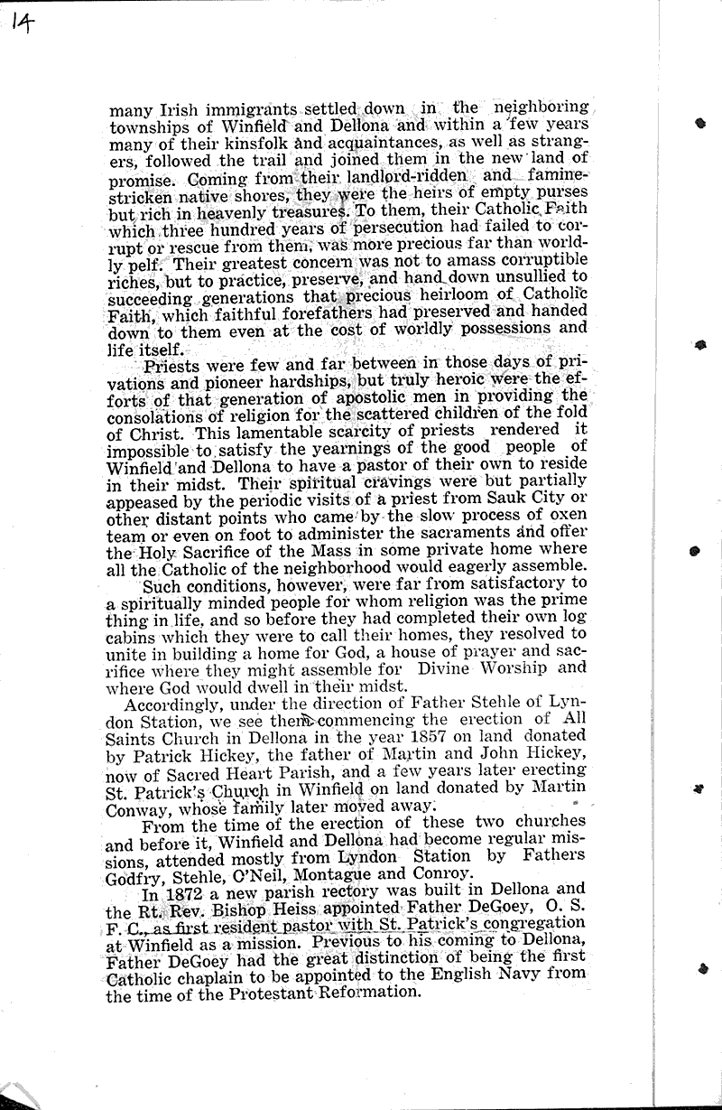  Source: Reedsburg Free Press Topics: Church History Date: 1928-08-16